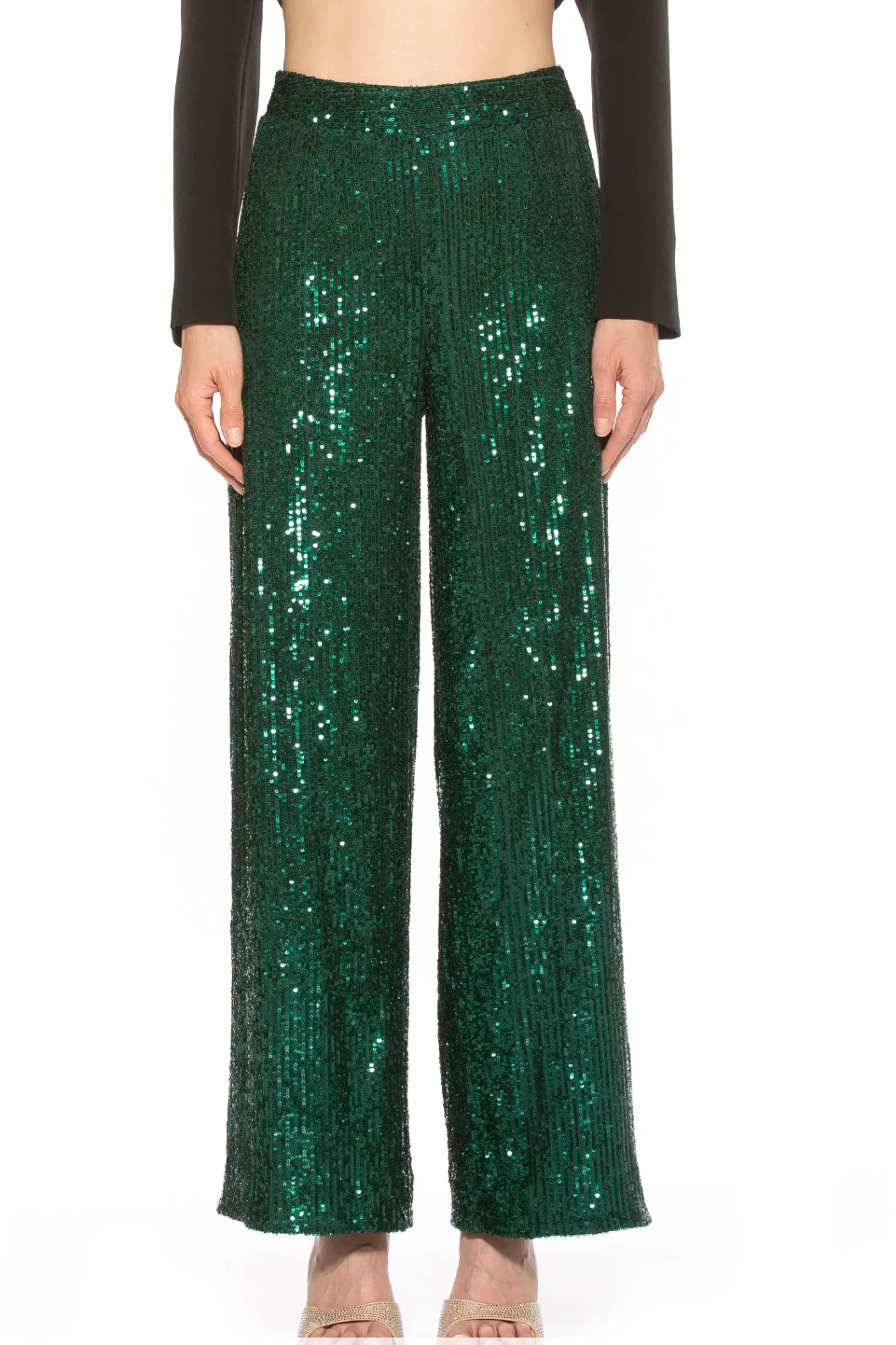 Illy Wide Leg Sequin Pants