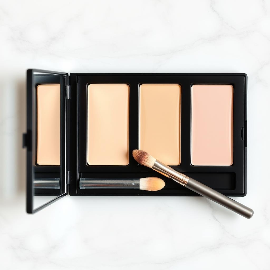 Color-correcting concealer palette