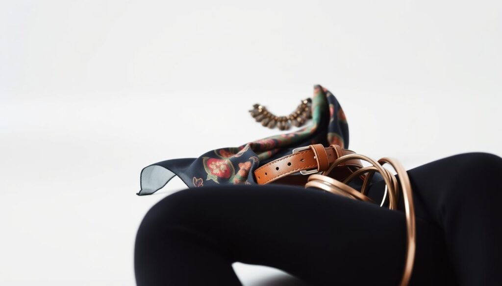 accessorizing leggings