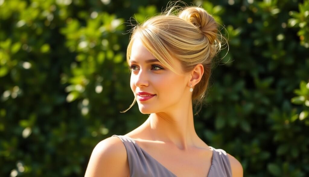 claw clip bun occasions