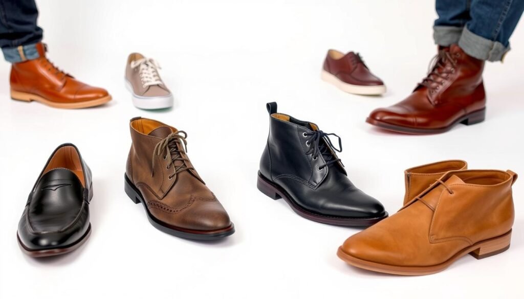 footwear for denim