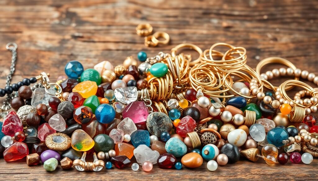 handcrafted jewelry materials