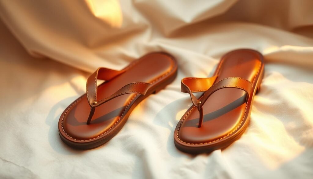 luxury flip flops